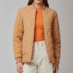 NEW $327 Soia & Kyo reversible Jodie bomber jacket lightweight womens size small